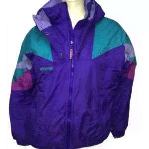 Vintage Columbia Kids Winter Coat Sz 14/16 Large